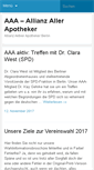 Mobile Screenshot of allianzallerapotheker.de